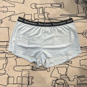 Super cute baby blue juicy shorts